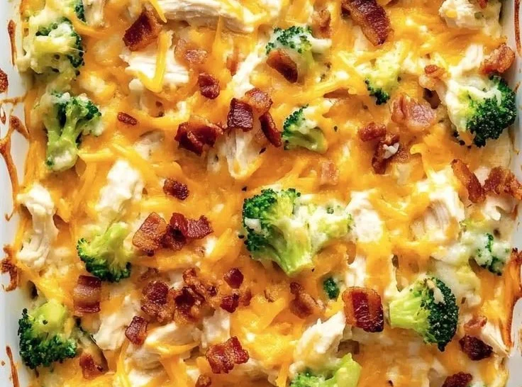 Creamy Low Carb Chicken Casserole