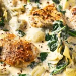 Creamy Spinach Artichoke Chicken Skillet creamy spinach artichoke chicken skillet 2026 01 09 233642 683x1024 1