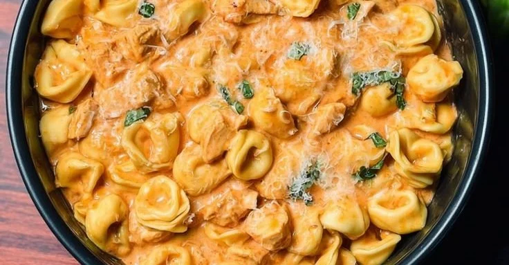 CrockPot Chicken Tortellini