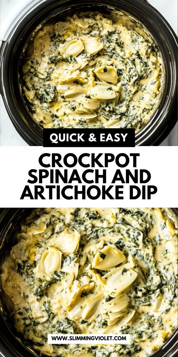 Crockpot Spinach and Artichoke Dip Spinach and Artichoke Dip Crockpot Spinach and Artichoke Dip