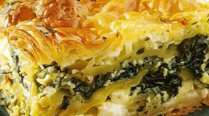 Croissant Strata with Spinach, Feta, and Gruyère croissant strata Croissant Strata with Spinach, Feta, and Gruyère
