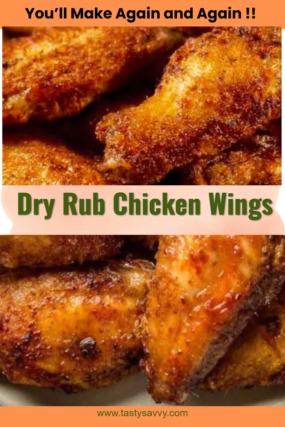 Dry Rub Chicken Wings