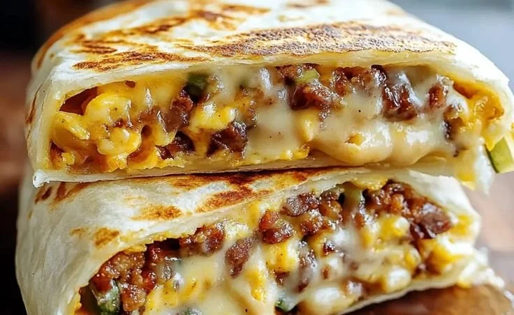 Easy Breakfast Crunchwrap Delight