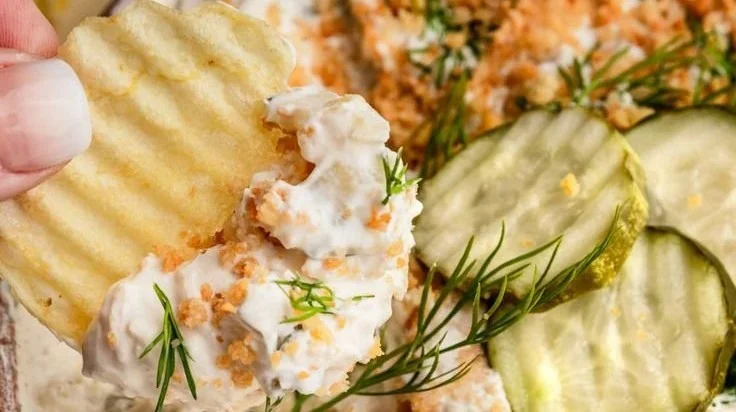 Easy Fried Pickle Dip (Dairy-Free Option) Fried Pickle Dip Easy Fried Pickle Dip (Dairy-Free Option)