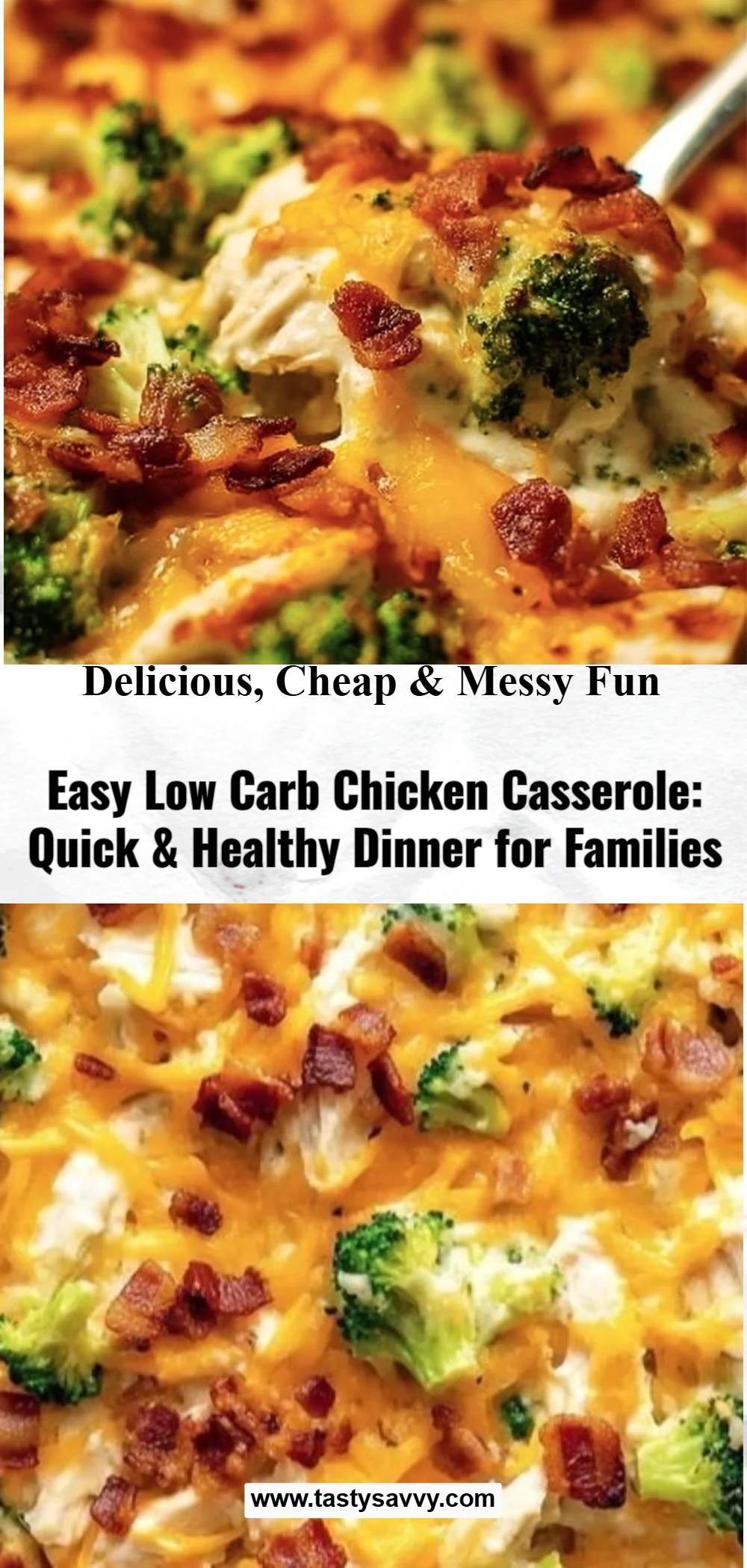Easy Low Carb Chicken Casserole