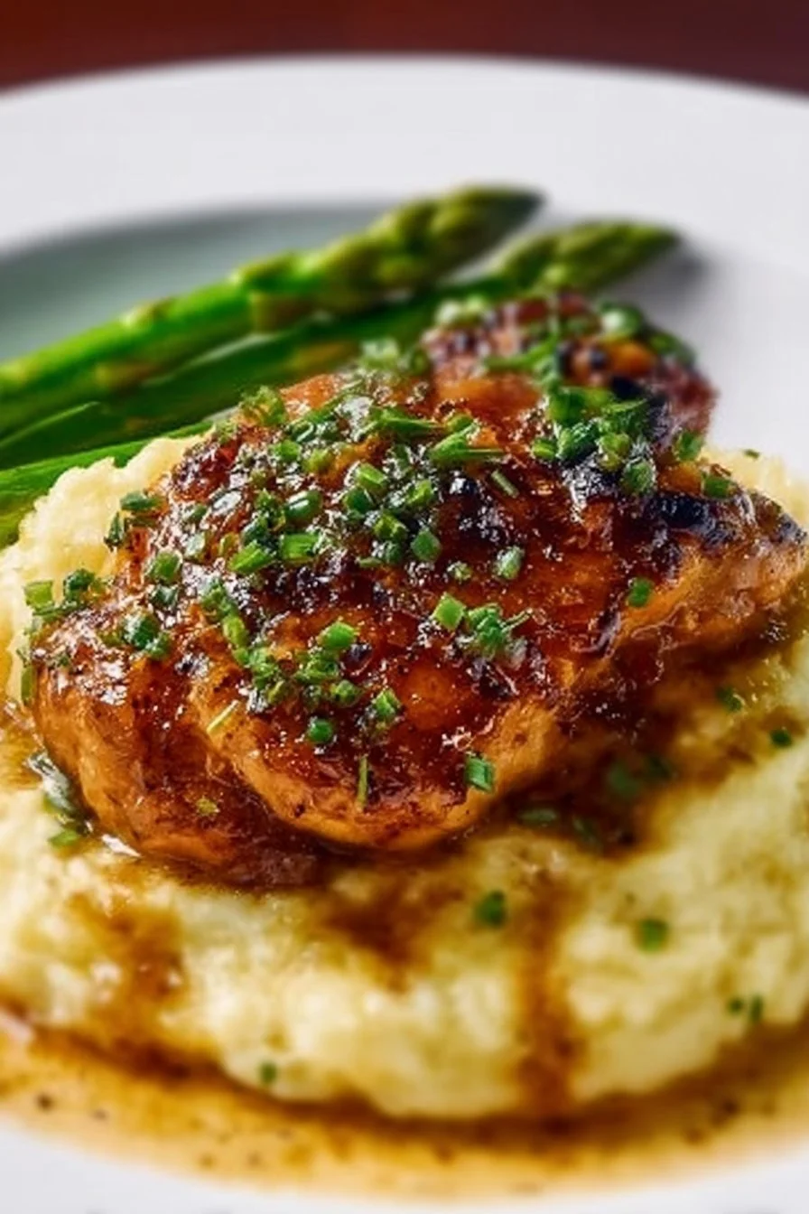 Festive Copycat: Morton’s Chicken Morton’s Chicken Delicious festive copycat recipe for Morton’s Chicken served with sides.