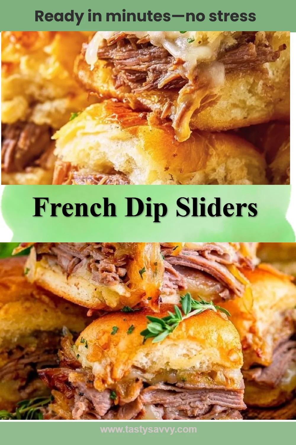 French Dip Sliders
