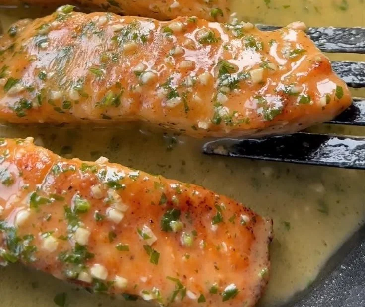 Garlic Butter Salmon Garlic Butter Salmon Garlic Butter Salmon
