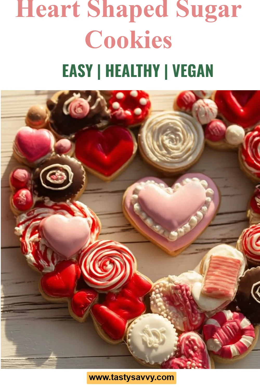 Heart Shaped Sugar Cookies