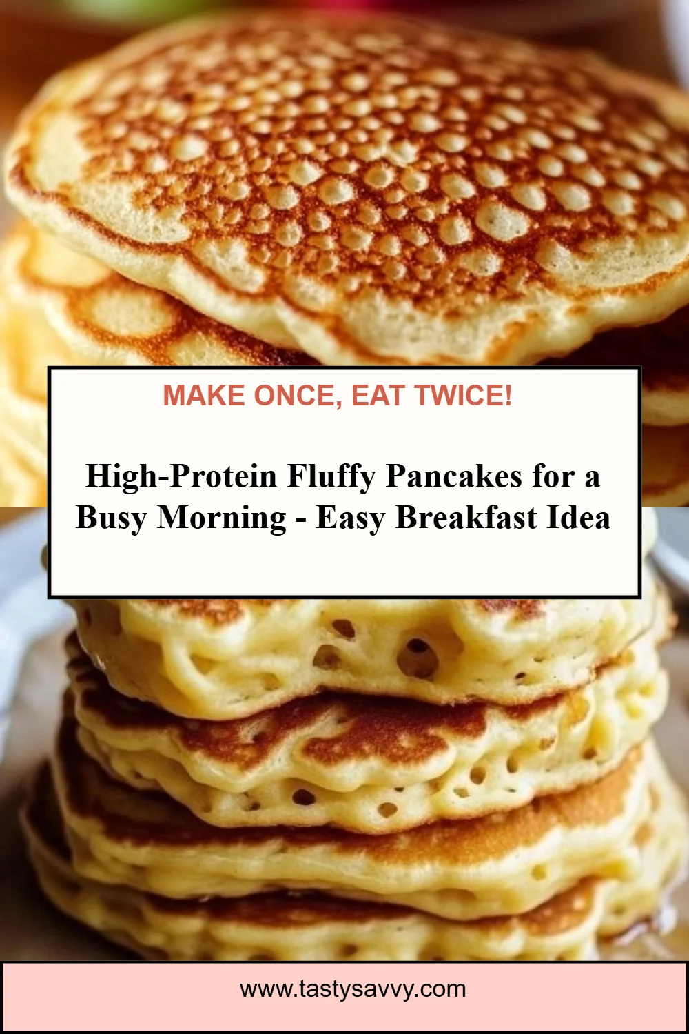 High-Protein Fluffy Pancakes