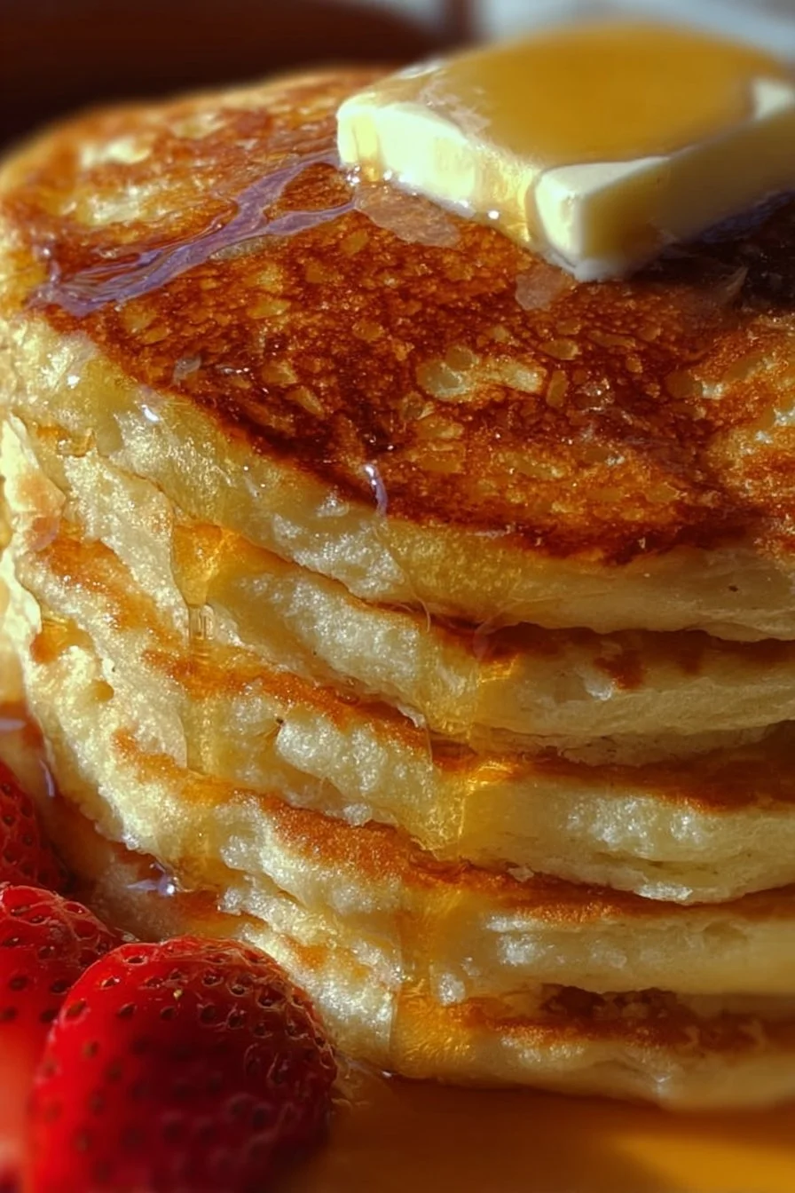 High Protein Fluffy Pancakes