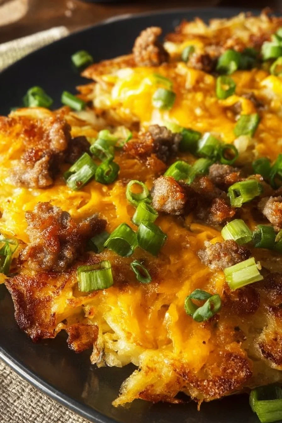 High-Protein Loaded Hash Browns