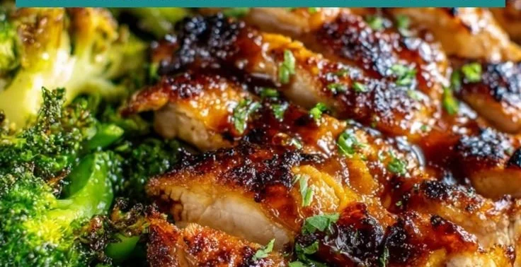 Honey Garlic Chicken Bowls