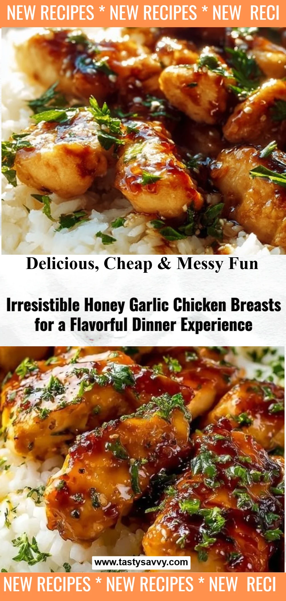Honey Garlic Chicken Breasts