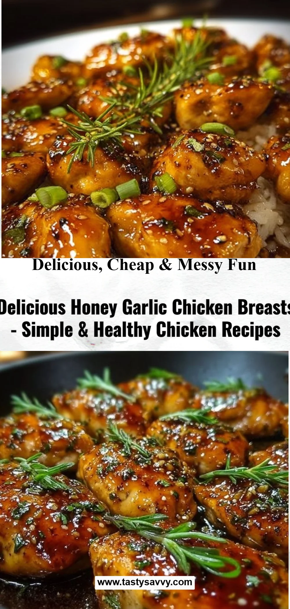 Honey Garlic Chicken Breasts