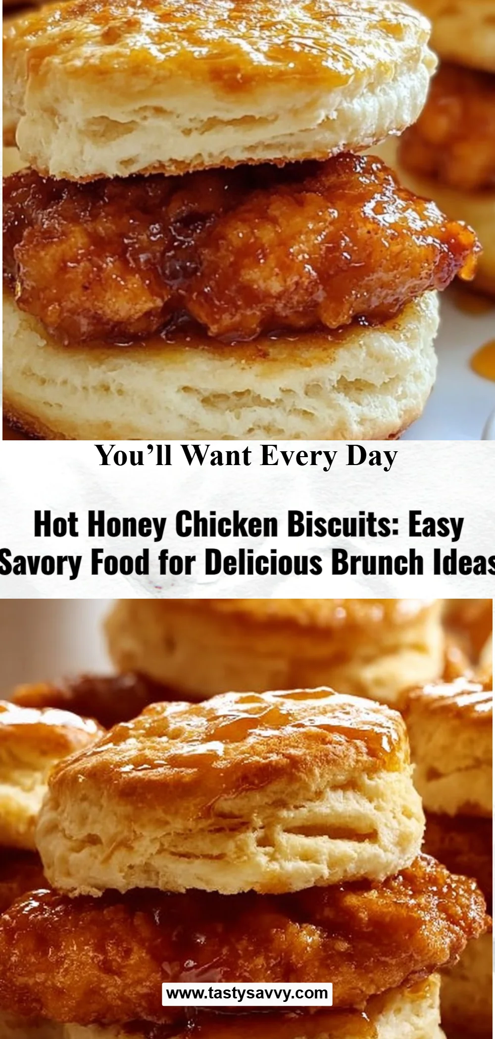 Hot Honey Chicken Biscuits