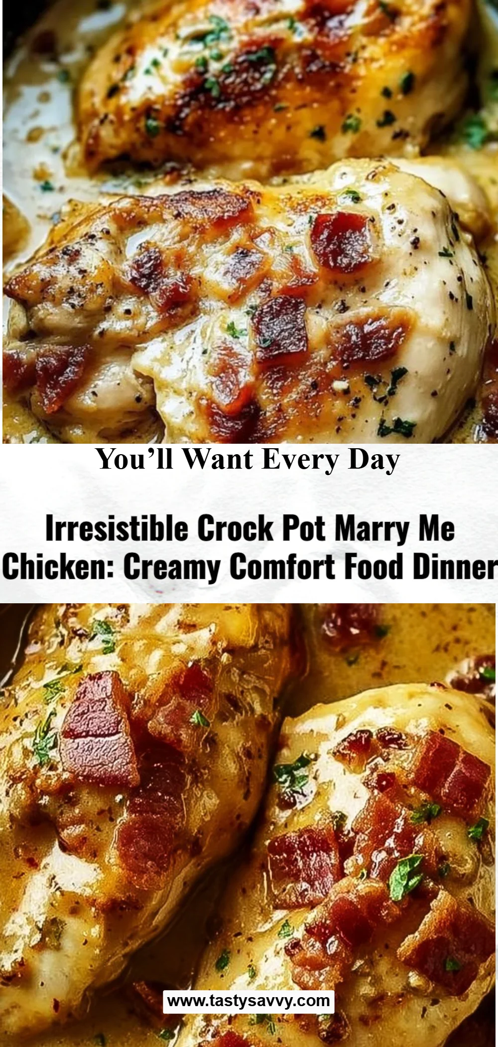 Irresistibly Delicious Slow Cooker Chicken Marry Me