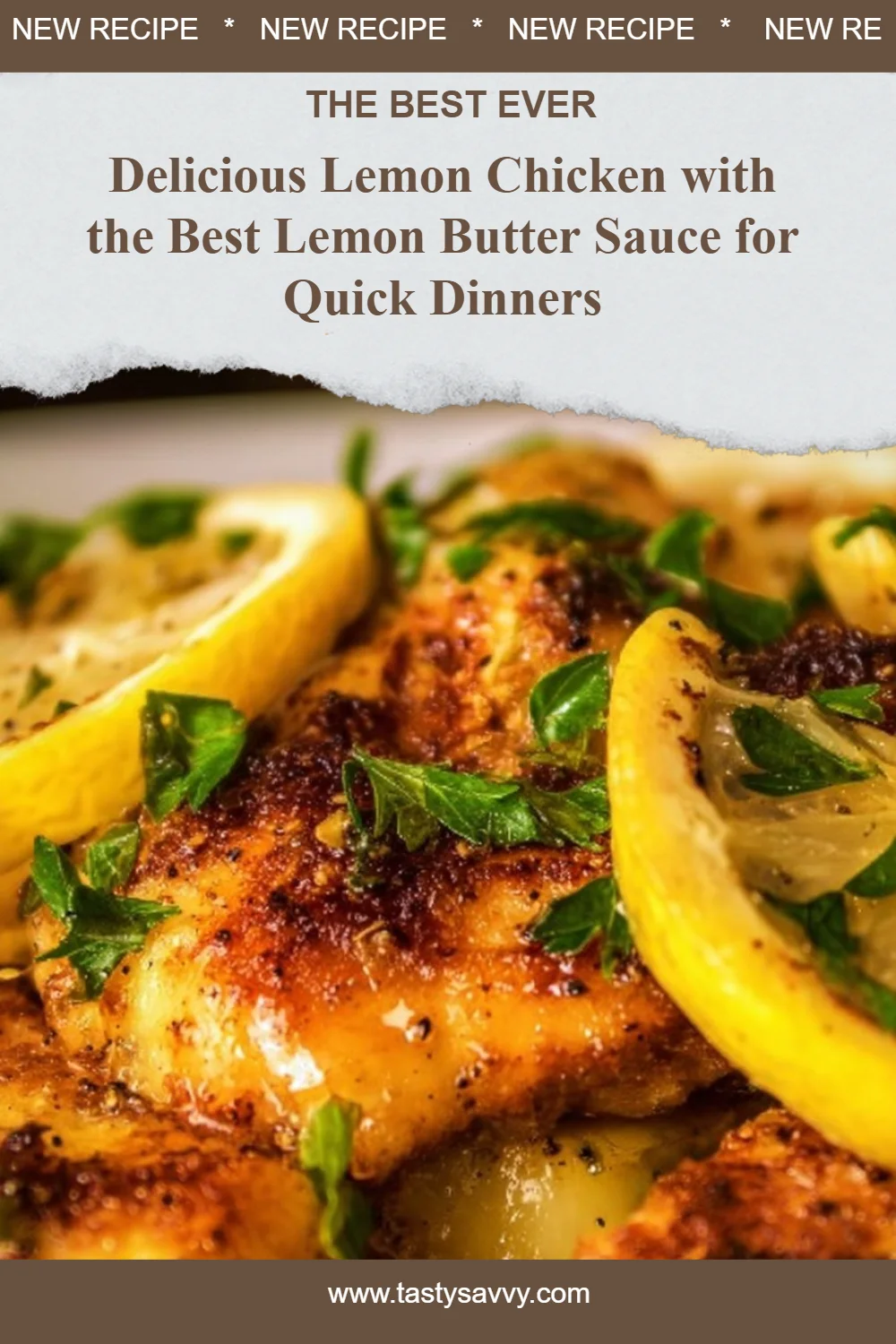 Lemon Chicken with Best Lemon Butter Sauce lemon chicken Lemon Chicken with Best Lemon Butter Sauce