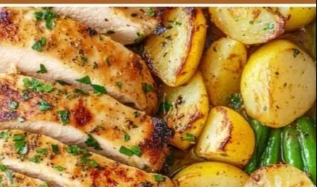 Lemon Garlic Chicken Meal Prep