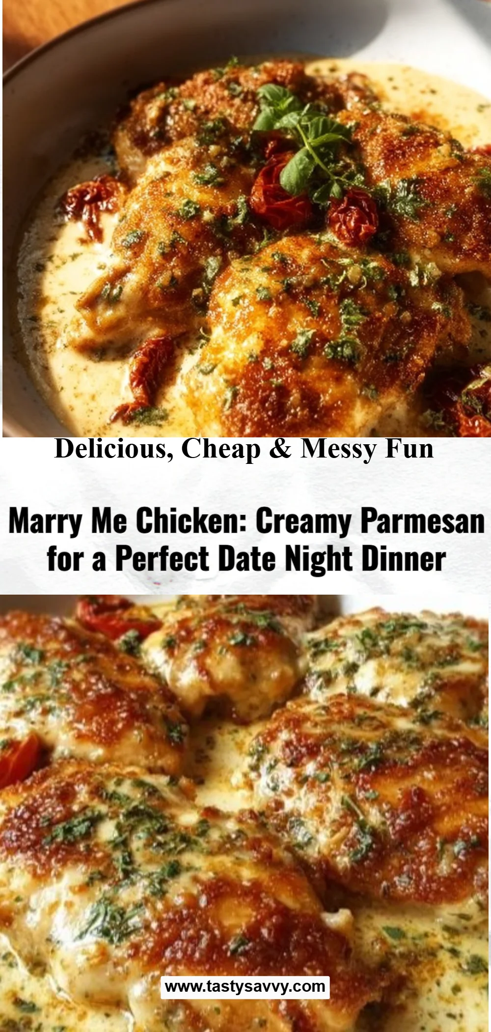 Marry Me Chicken Creamy Parmesan