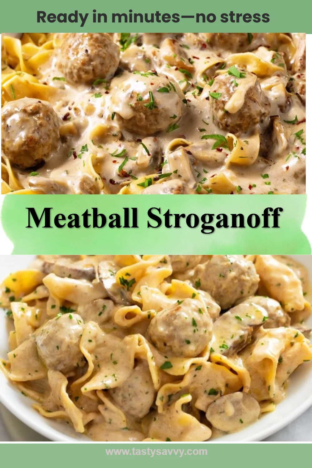 Meatball Stroganoff Meatball Stroganoff Meatball Stroganoff