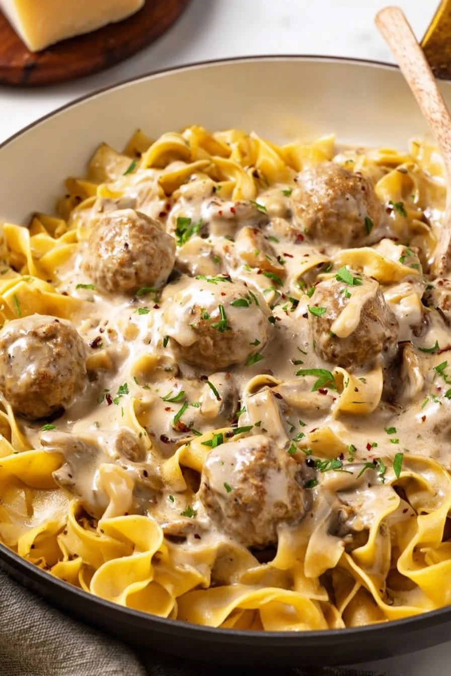 Meatball Stroganoff Meatball Stroganoff Meatball Stroganoff