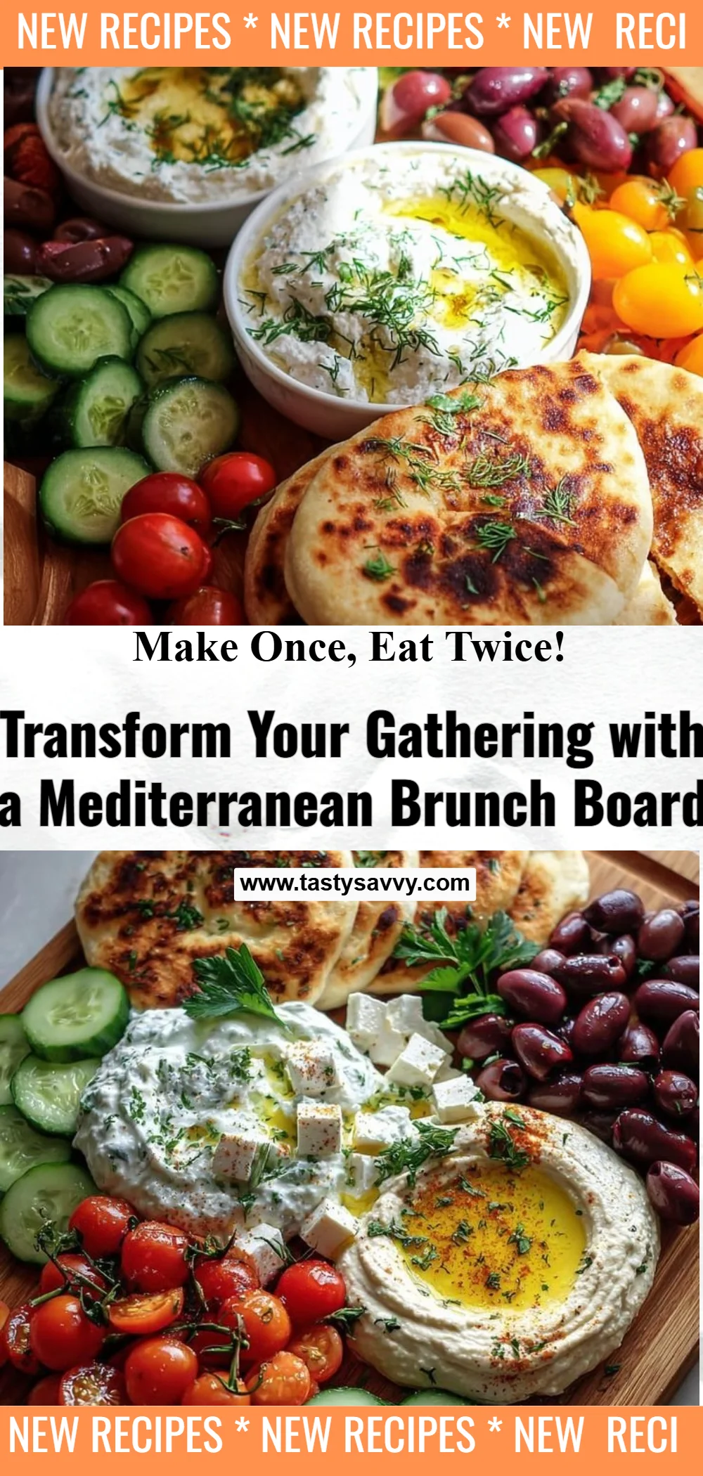 Mediterranean Brunch Board