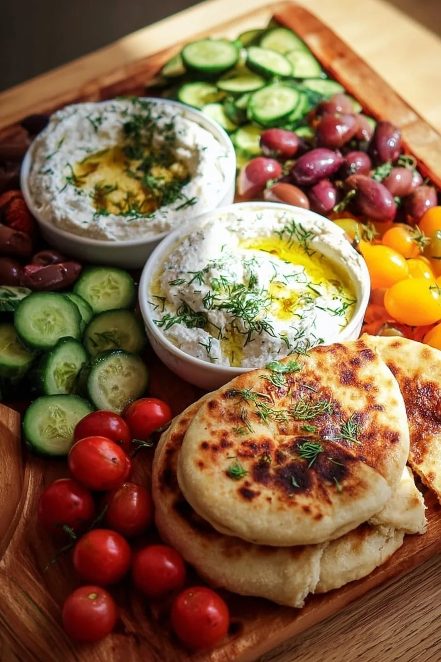 Mediterranean Brunch Board