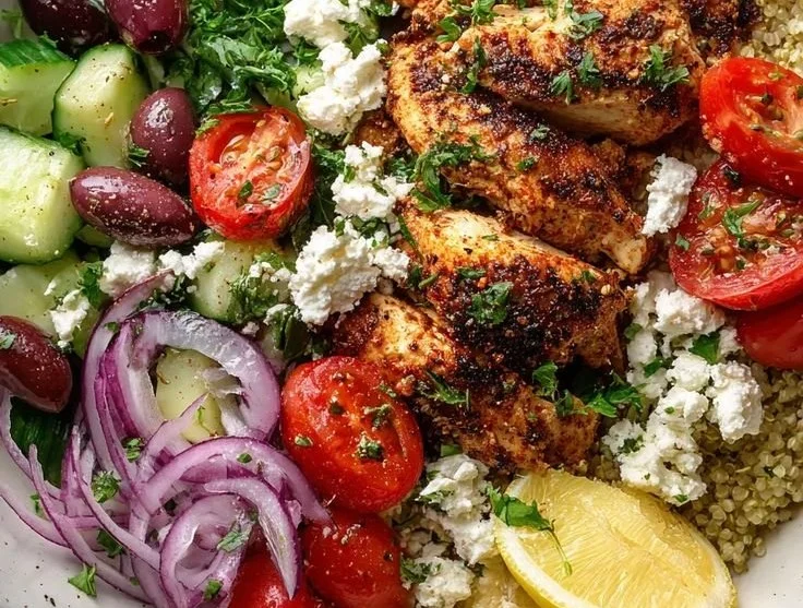 Mediterranean Chicken Bowl