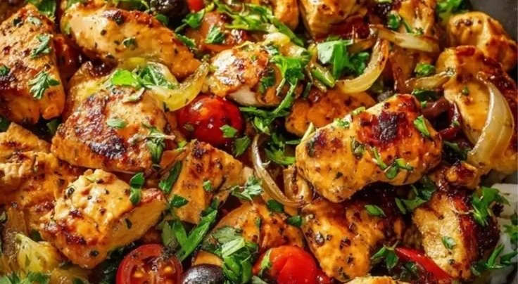 Mediterranean Chicken Skillet