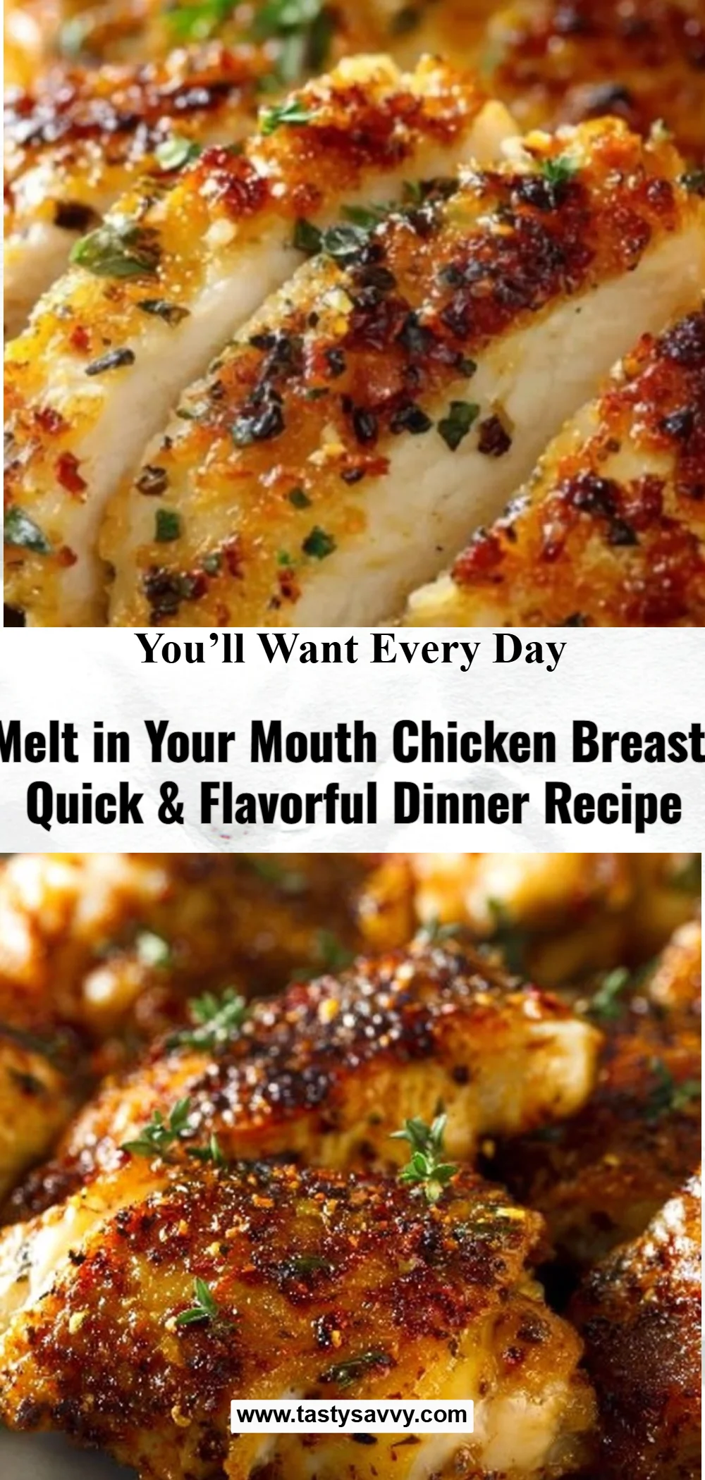 Melt in Your Mouth Chicken Breast