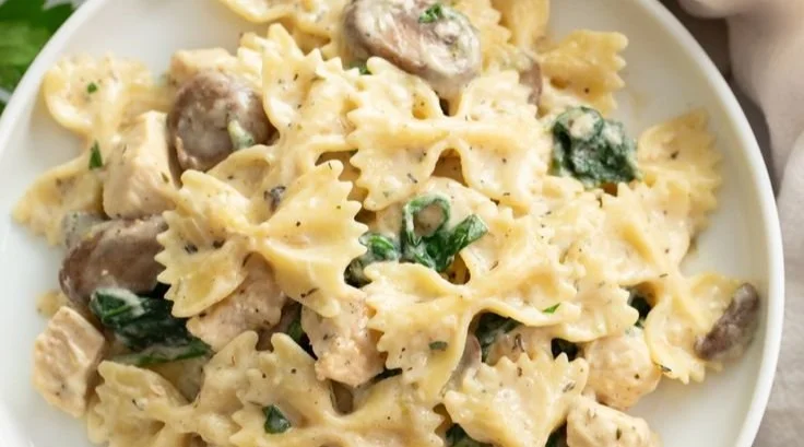 Mushroom Chicken Pasta Mushroom Chicken Pasta Mushroom Chicken Pasta