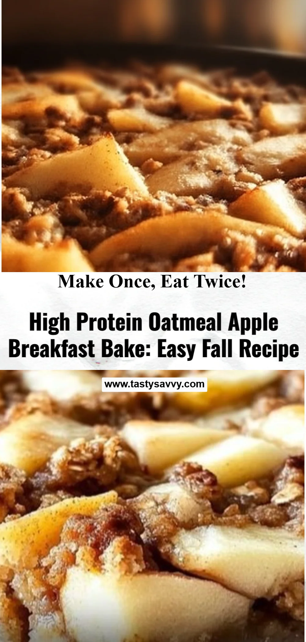 Oatmeal Apple Breakfast Bake