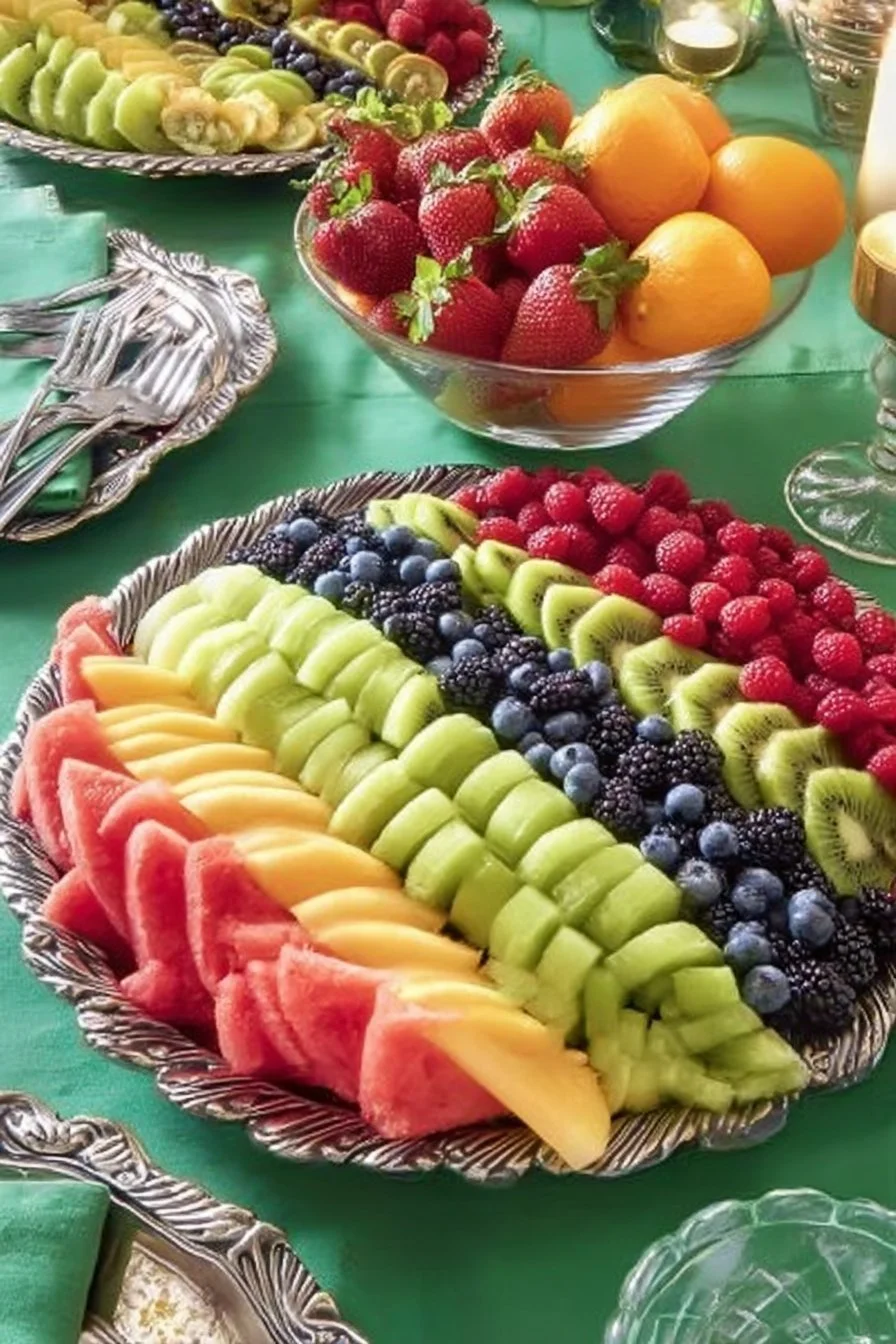 Colorful and nutritious kids' plate filled with healthy food options.