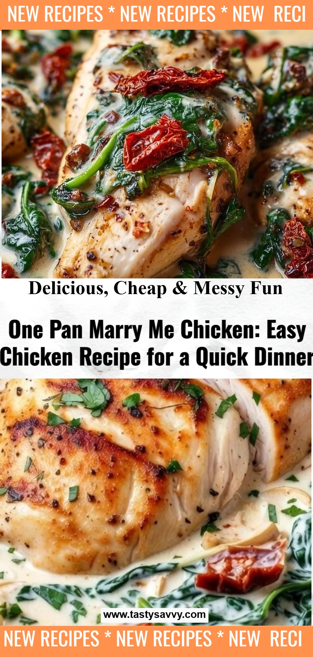 One Pan Marry Me Chicken