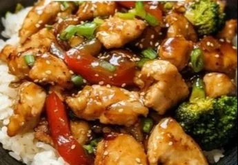 One-Pan Teriyaki Chicken Stir Fry teriyaki chicken One-Pan Teriyaki Chicken Stir Fry
