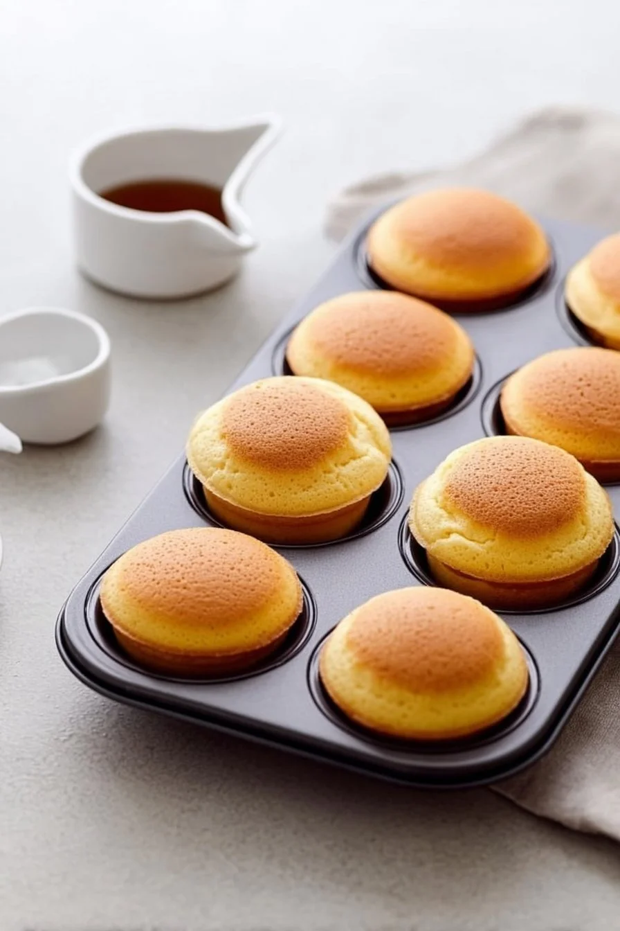 Pancake Muffins pancake muffins Delicious pancake muffins fresh out of the oven, perfect for breakfast.