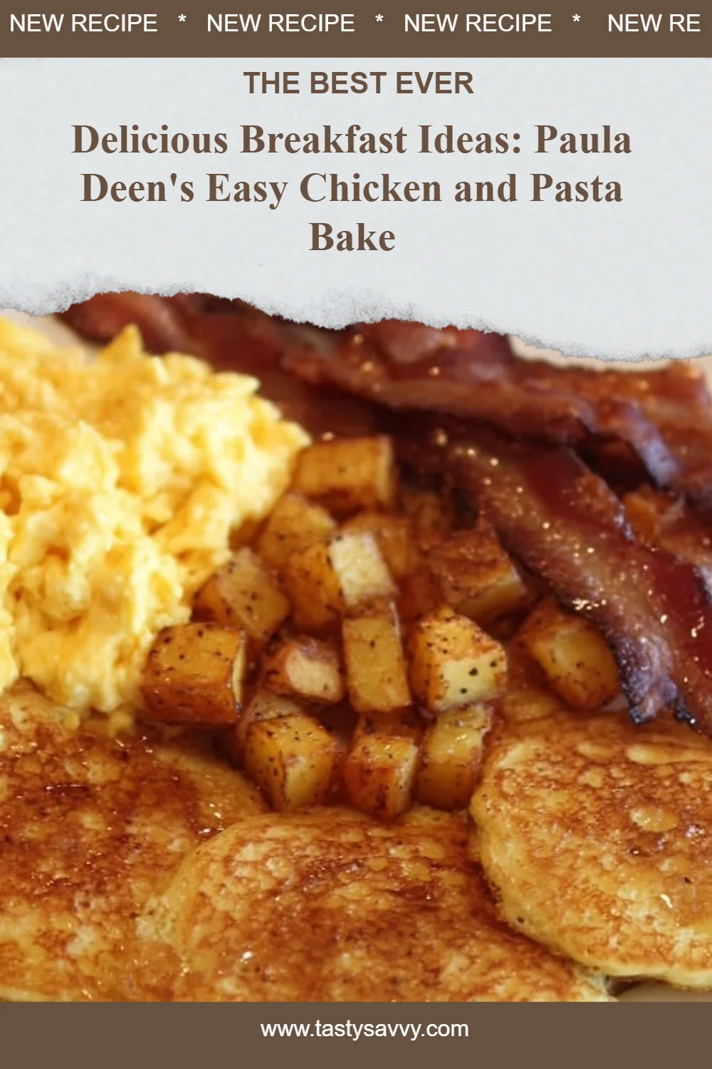 Paula Deen's Chicken and Pasta Bake