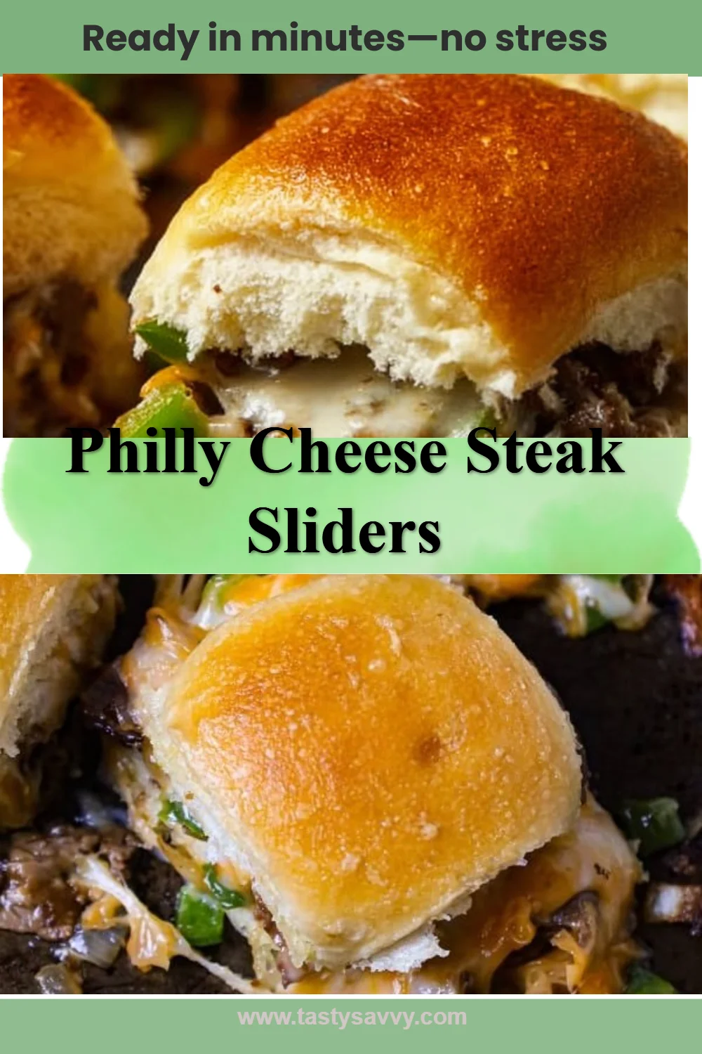 Philly Cheese Steak Sliders cheese steak sliders Philly Cheese Steak Sliders