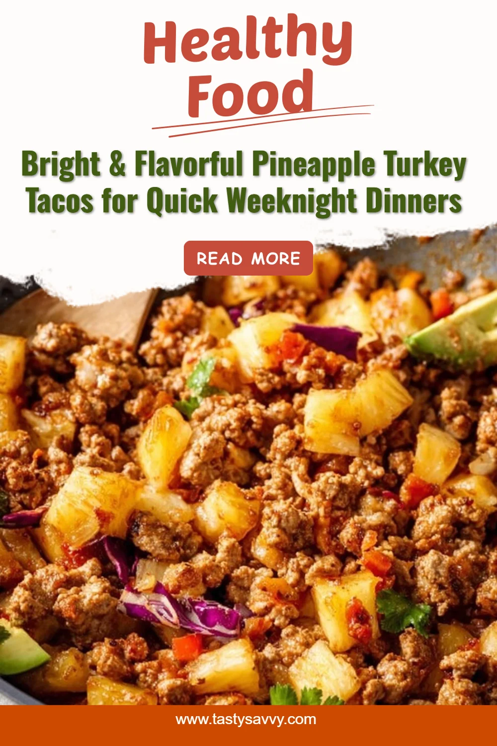 Pineapple Turkey Tacos