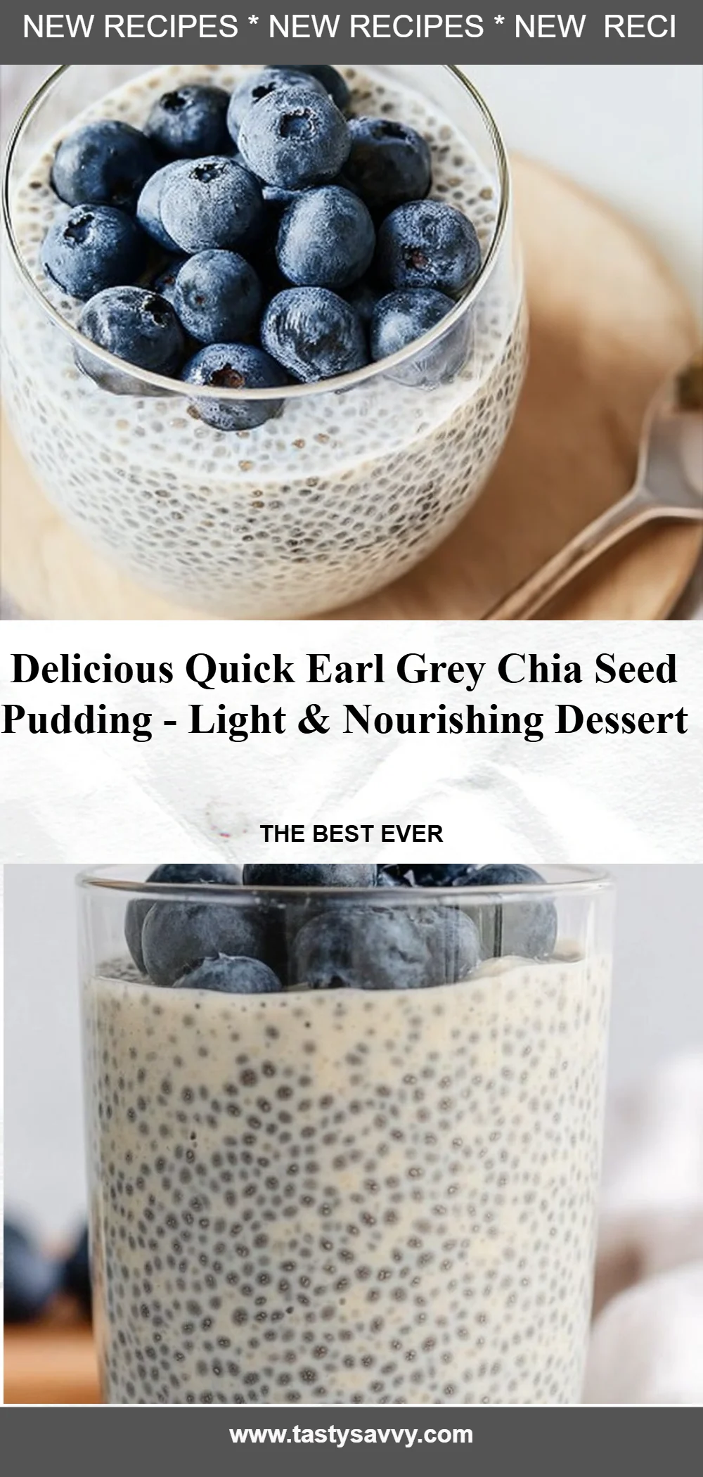 Quick Earl Grey Chia Seed Pudding