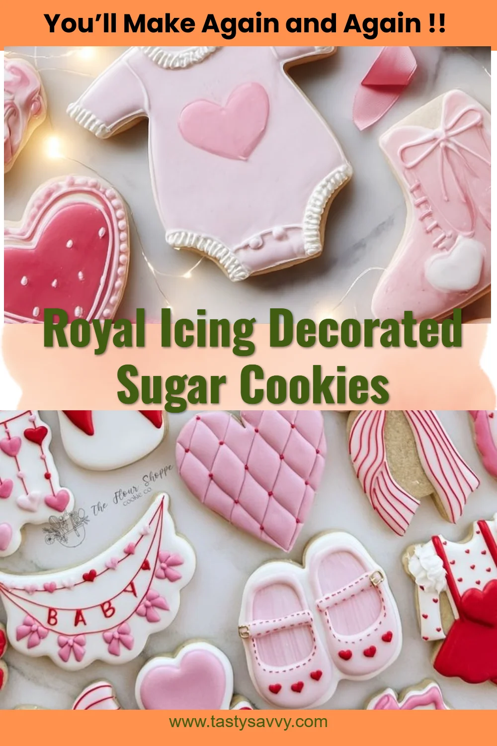 Royal Icing Decorated Sugar Cookies