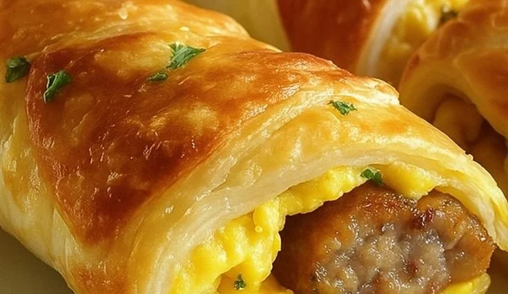 Sausage Egg Breakfast Roll-Ups