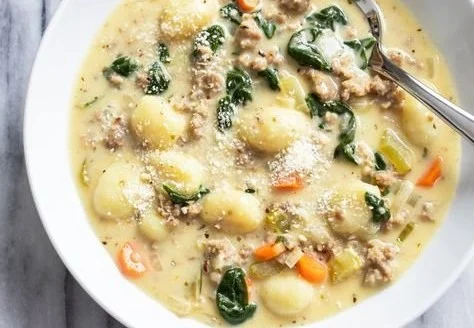 Sausage Gnocchi Soup