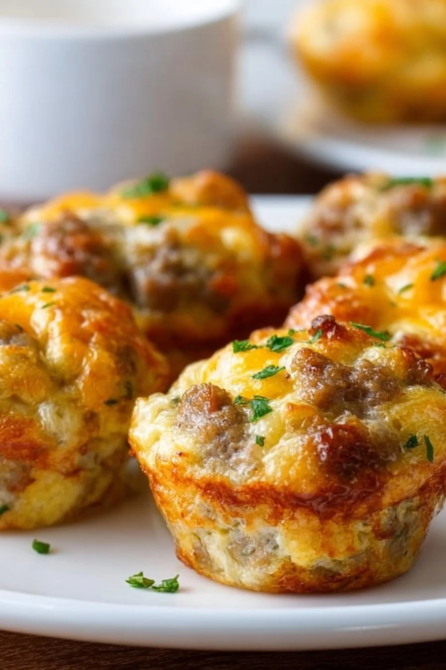 Savory sausage egg bites recipe for a quick and tasty breakfast