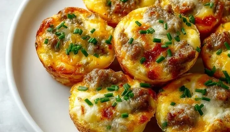 Savory Sausage Egg Bites