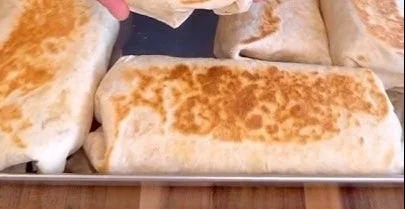 Sheet Pan Breakfast Burritos