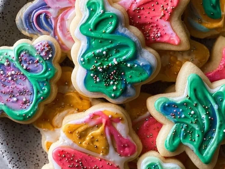Simple Christmas Cookie Icing