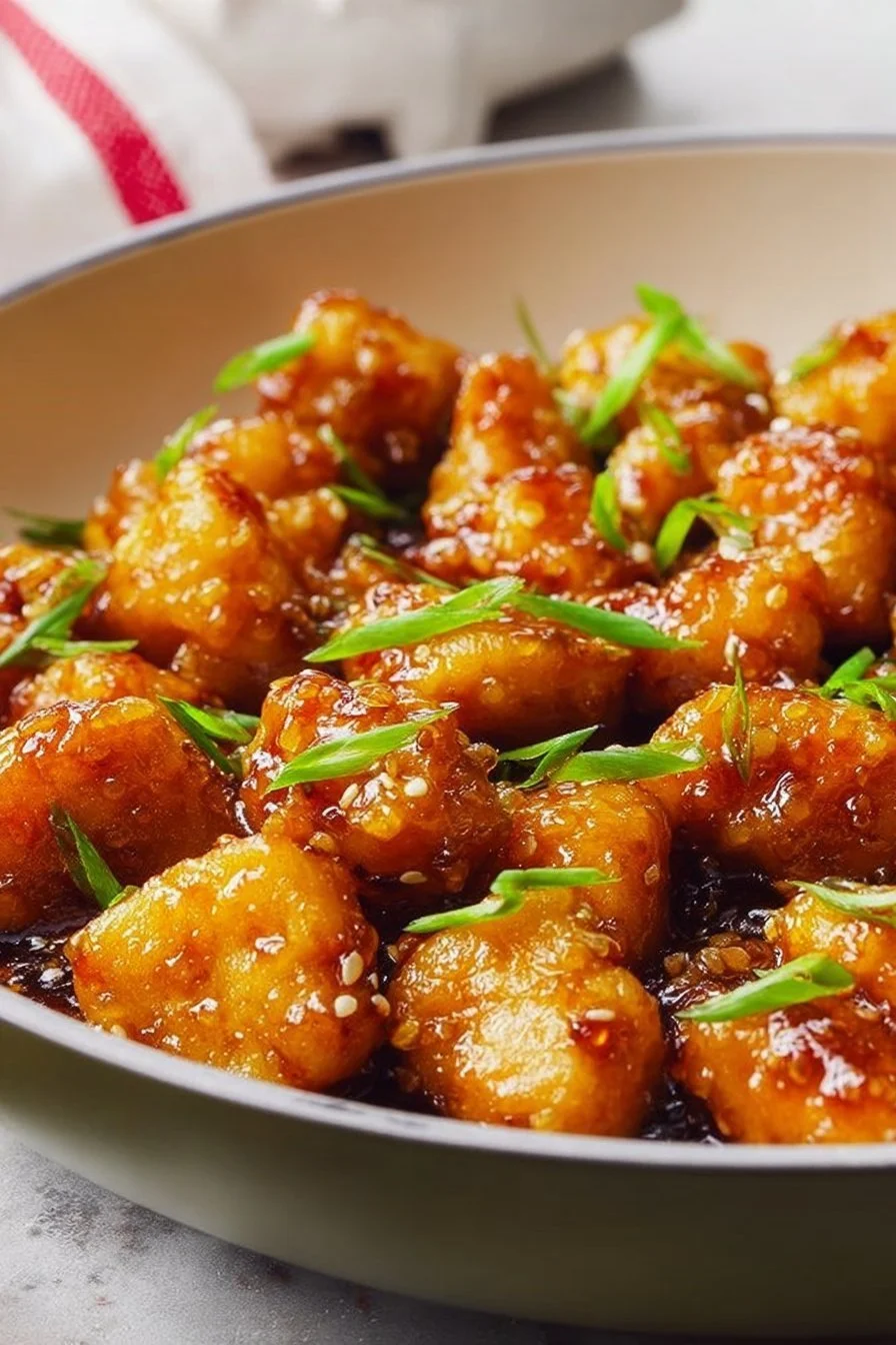 Simple Honey Garlic Chicken Bites