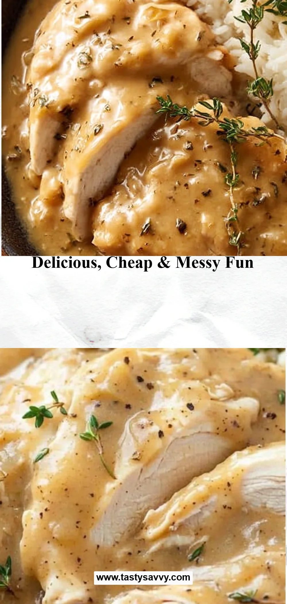 Slow Cooker Chicken and Gravy